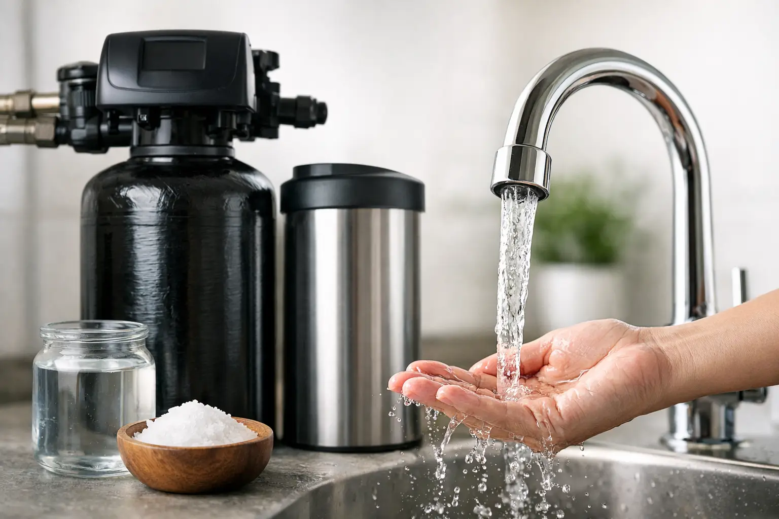 Does a Salt Free Water Softener Work?