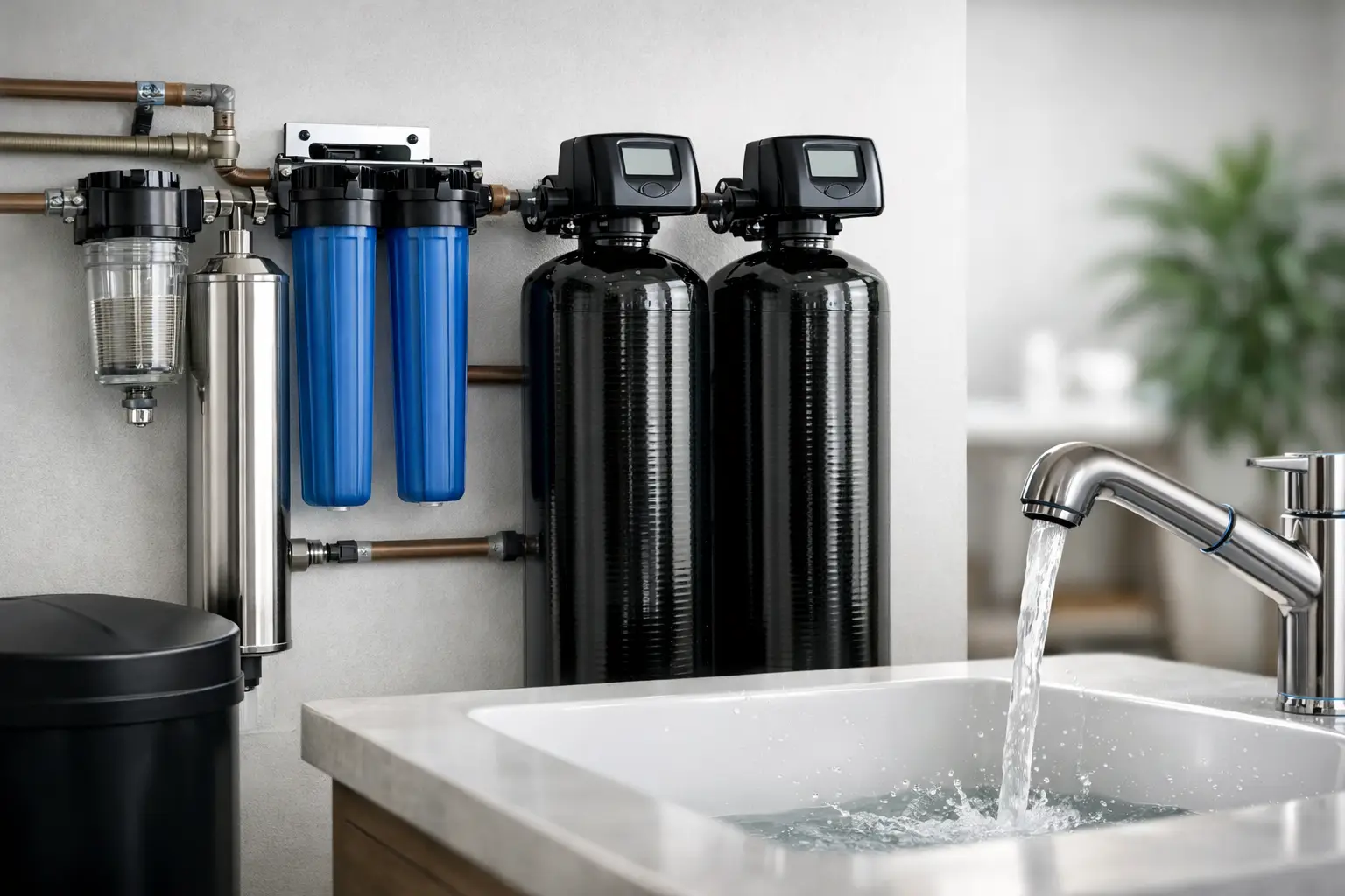 Whole House Water Filtration Systems With Softener