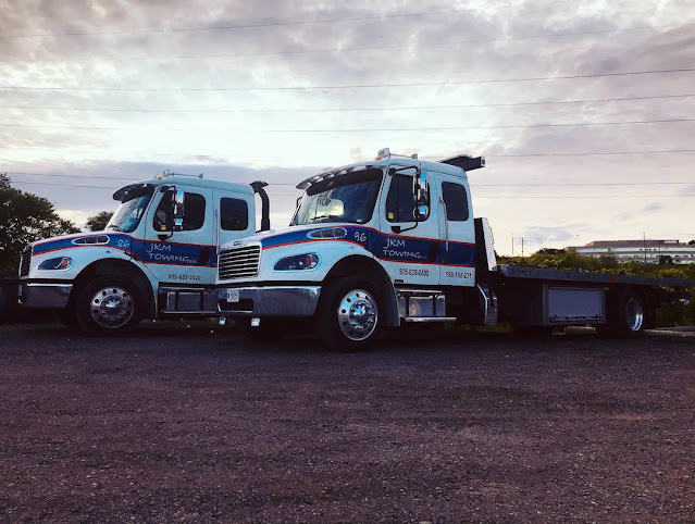 Fleet of JMK Tow Trucks Fleet of JMK Tow Trucks